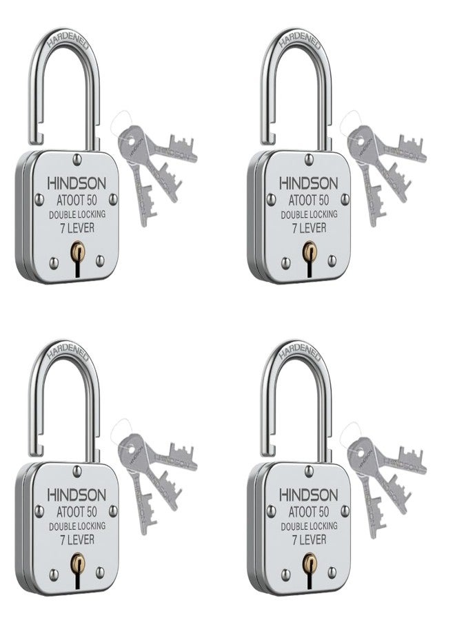 Hindson Atoot 50 Locks for Home & Shop - Pack of 4 - Image 1